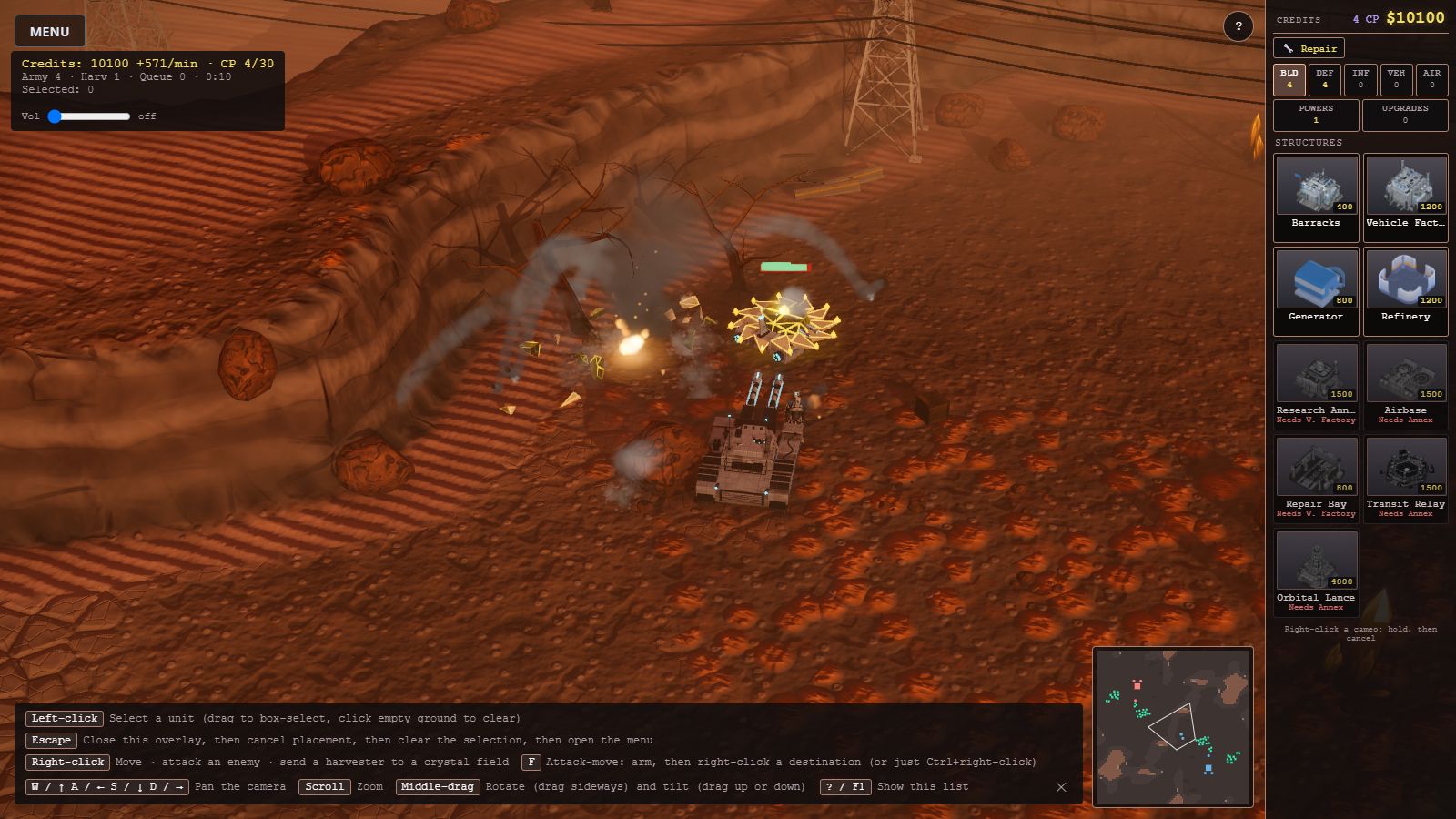 A Harrow Thresher in a fight on Ember.
