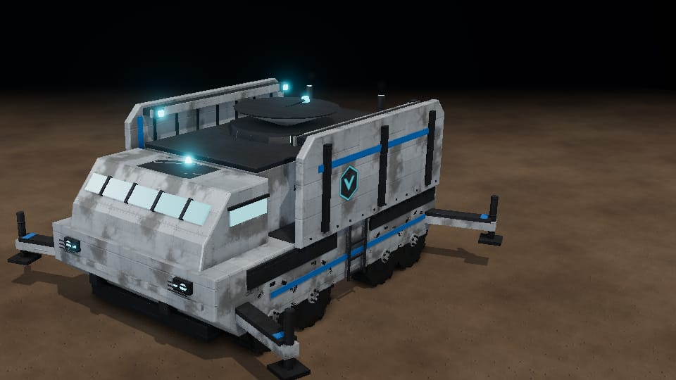 The Directorate's Mobile HQ.