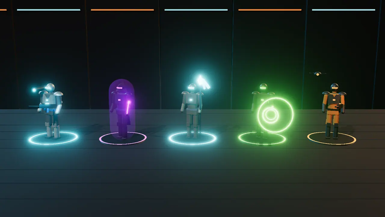 One freelancer in five discipline loadouts.