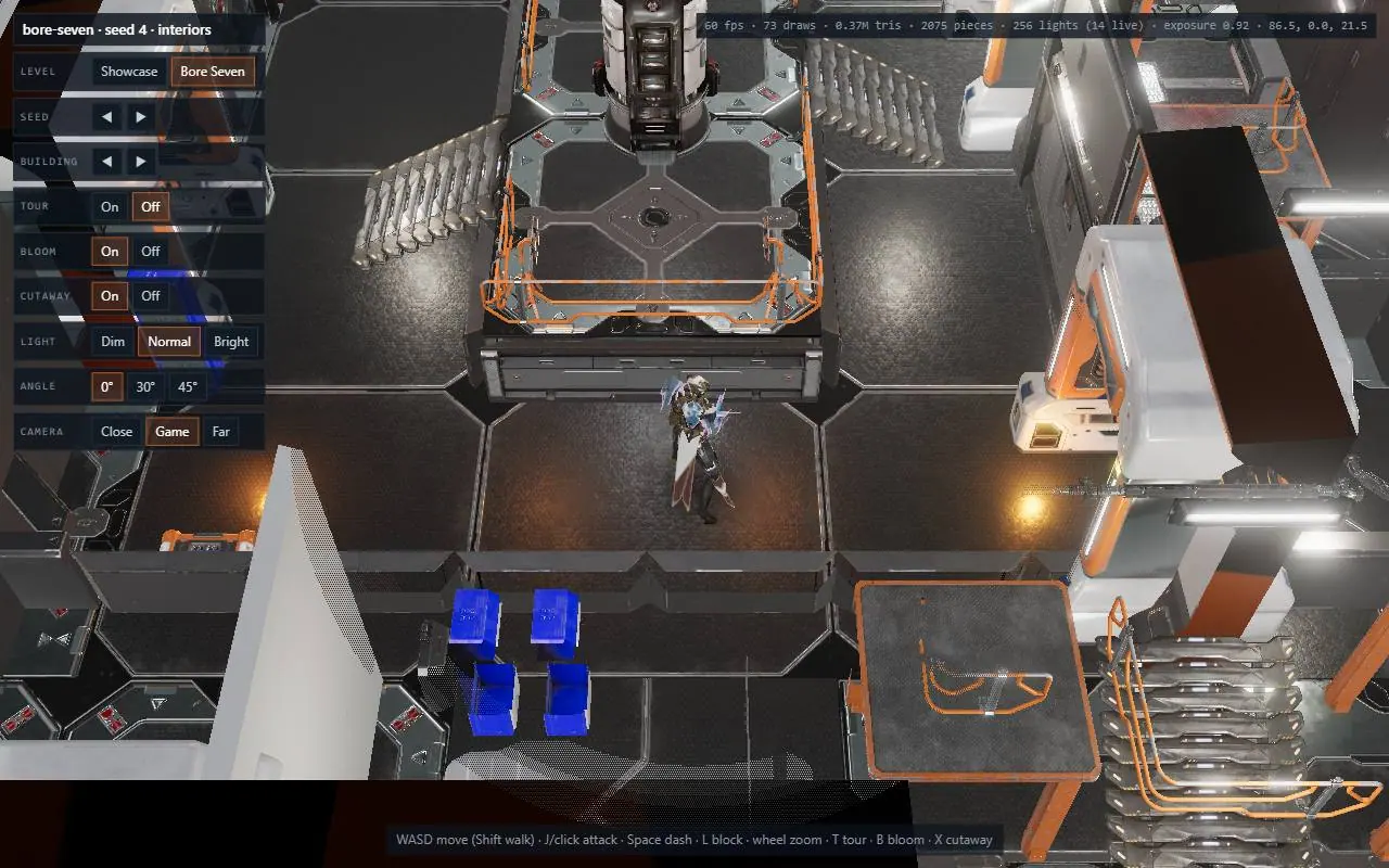 Before the v3 redesign: seed 4, building 1.