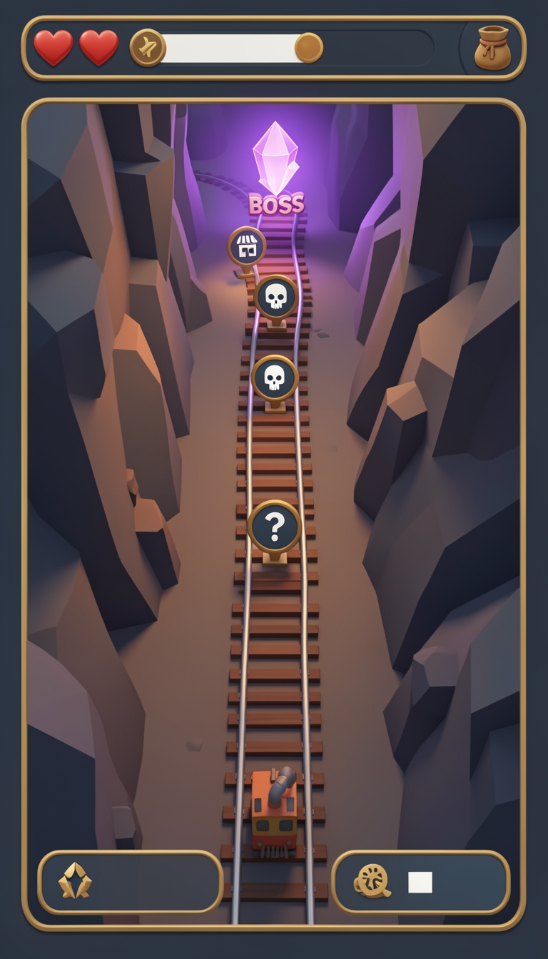 Route map mock-up.